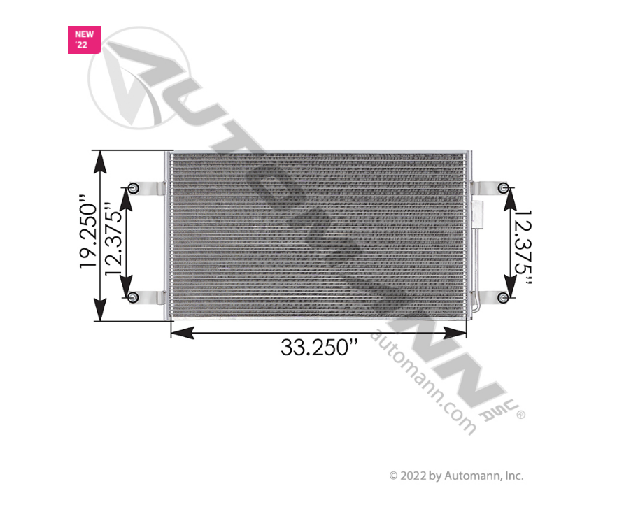 813.46116 - Condenser Freightliner