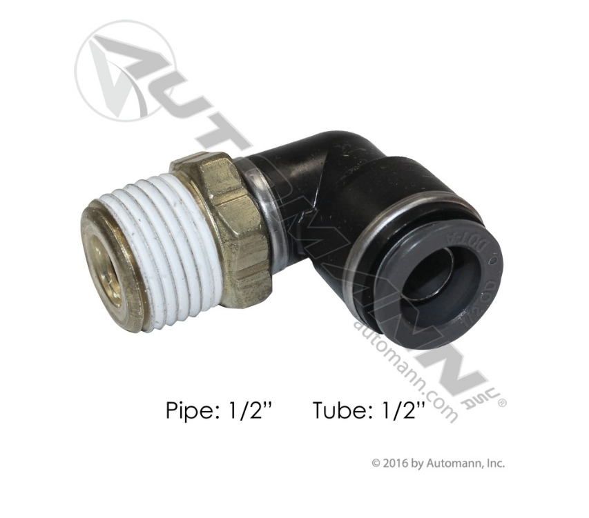 177.11698D - PLC Swivel Male Elbow 1/2 X 1/2in