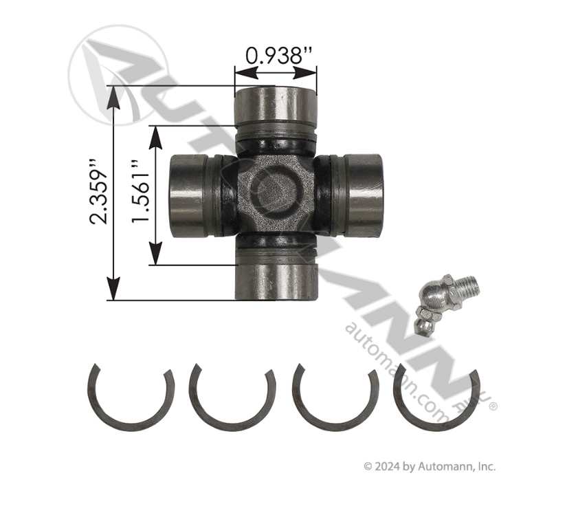 752.5170X - U Joint - 1000 Series - ISR Type