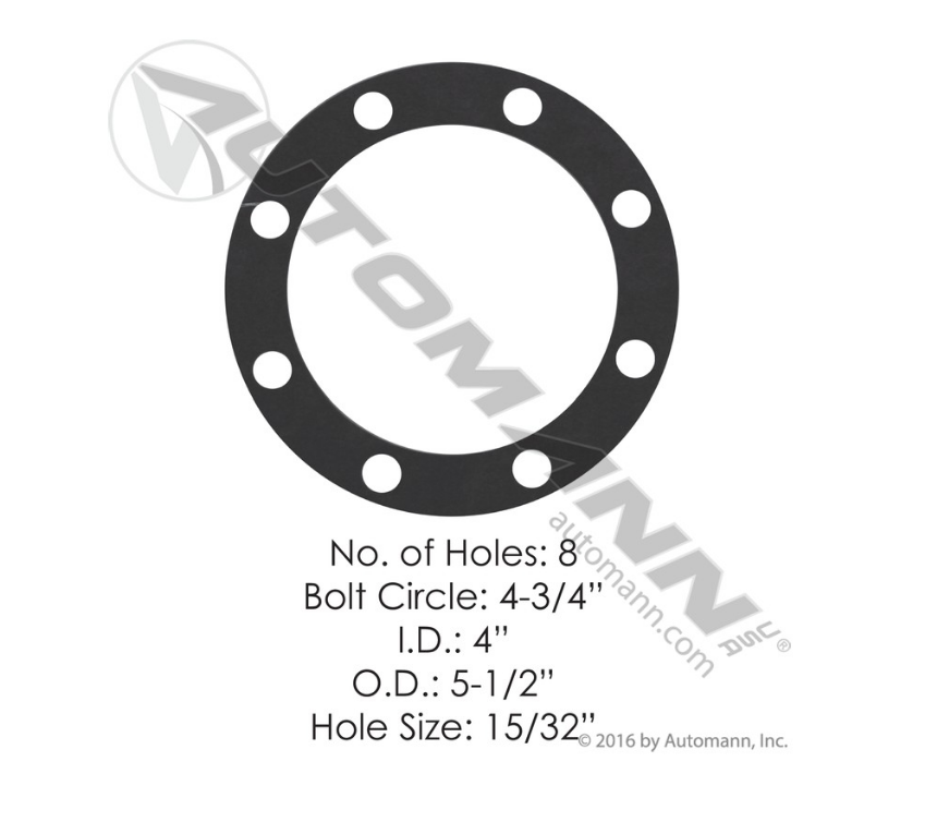 180.10603 - Drive Flange Gasket