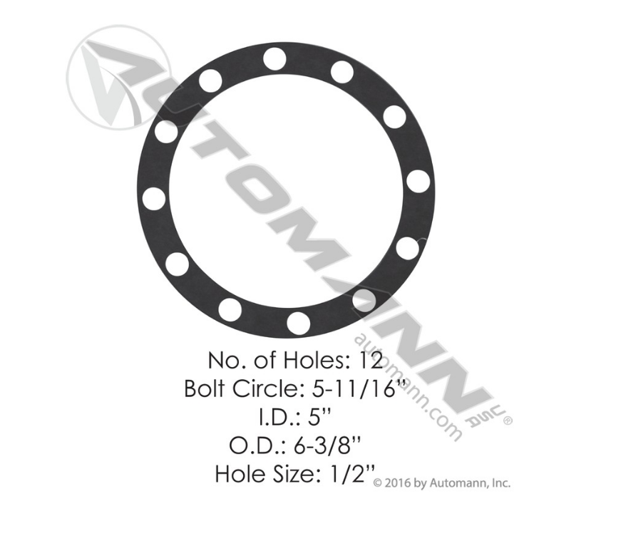 180.10606 - Drive Flange Gasket