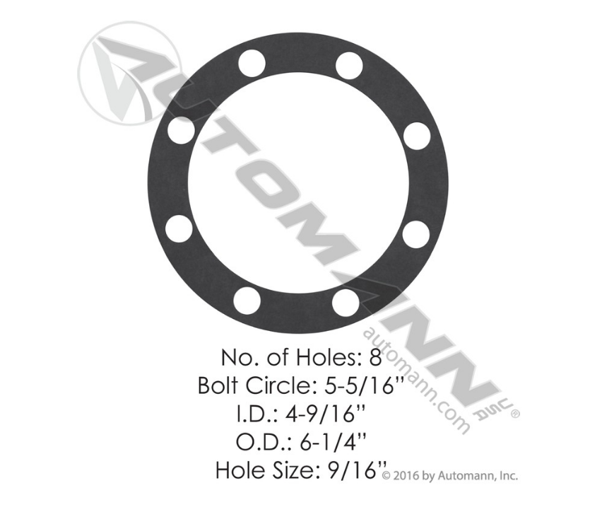 180.10609 - Drive Flange Gasket