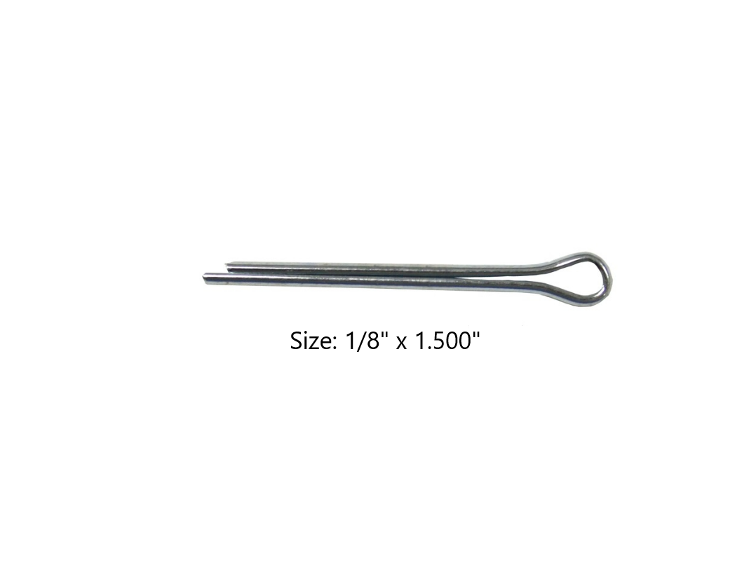 CP180112 - Cotter Pin 1/8in X 1-1/2in ( FSP00801002) Quantity  1