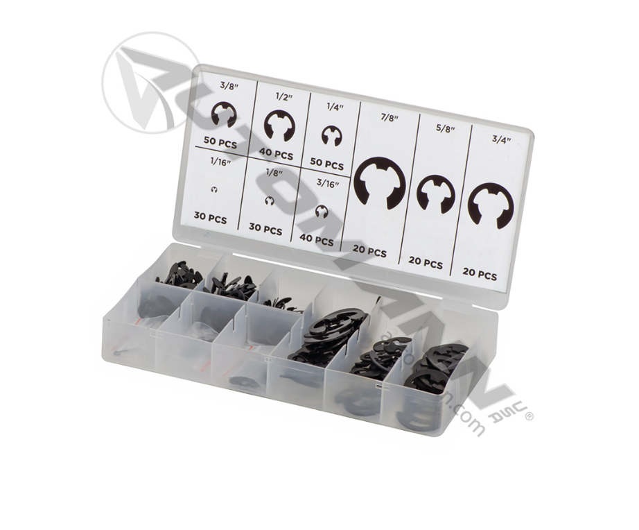 562.HK300EC - E-Clip Asst Kit 300pc ( ATD351, W5208)