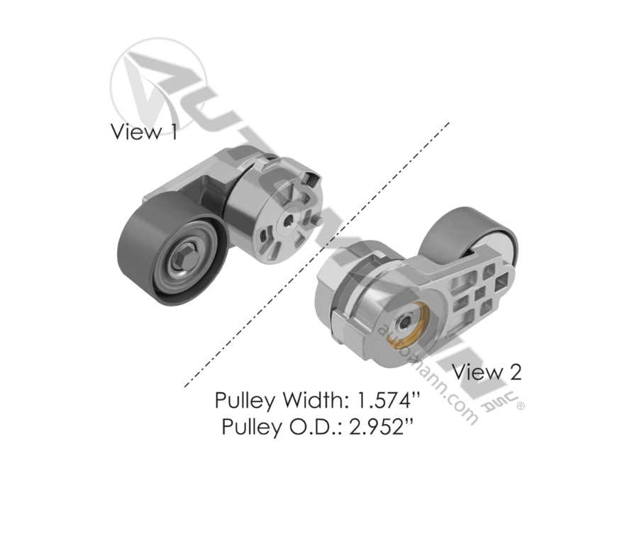 816.49509 - Continental Elite Tensioner Assembly (49509, 38511)