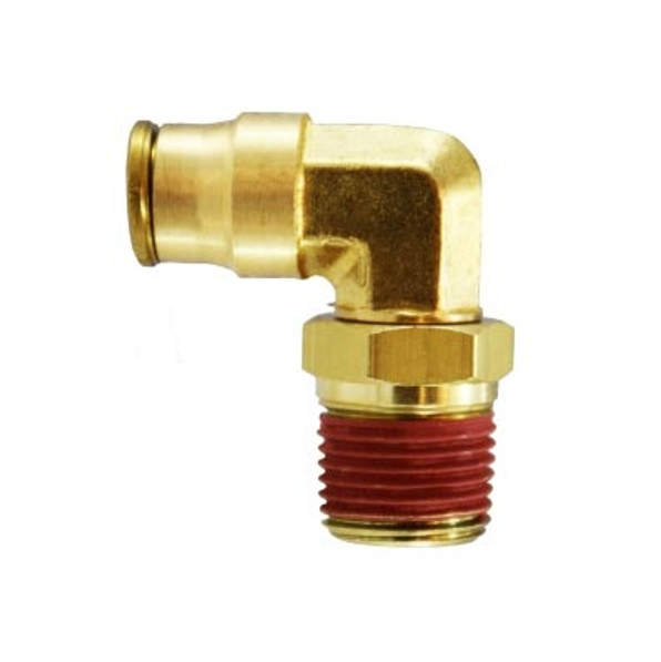 RP1002-P12-M8 - DOT 90° Push In (P3/8 x M1/4) Swiva