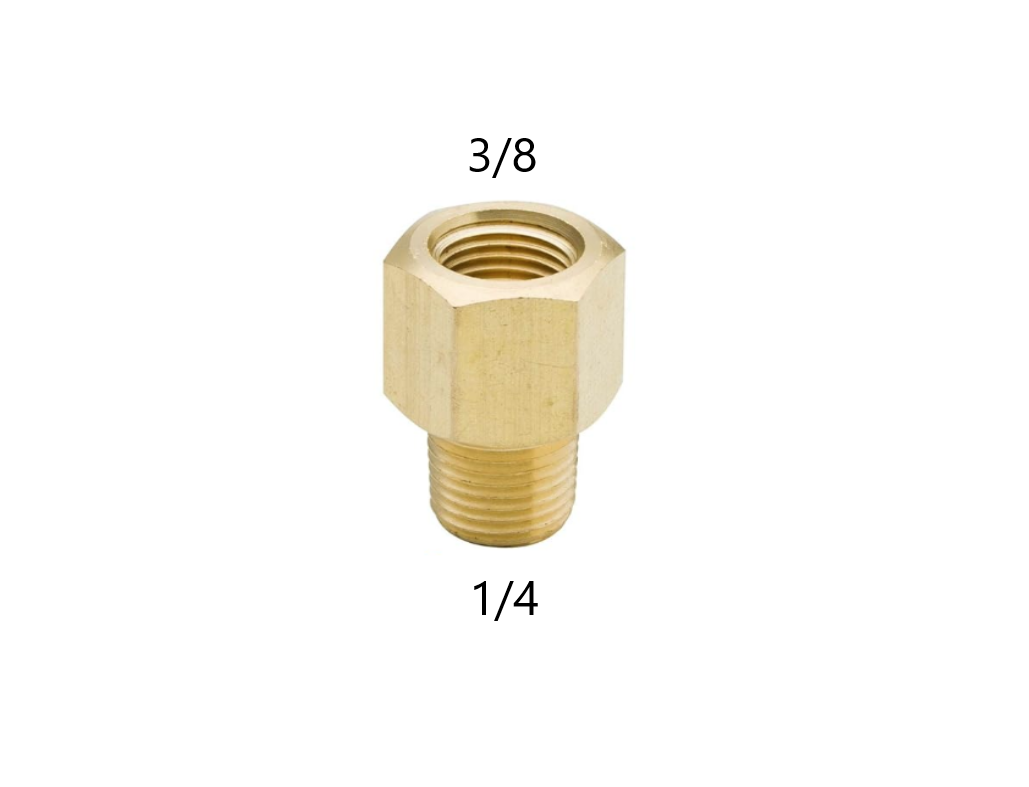 RP4006-M4-F8 - Pipe Fitting Adapter (F1/4xM1/8)