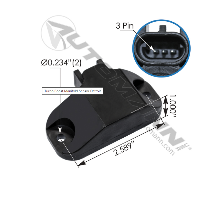 577.23508 - Turbo Boost Manifold Sensor Detroit (23522322)