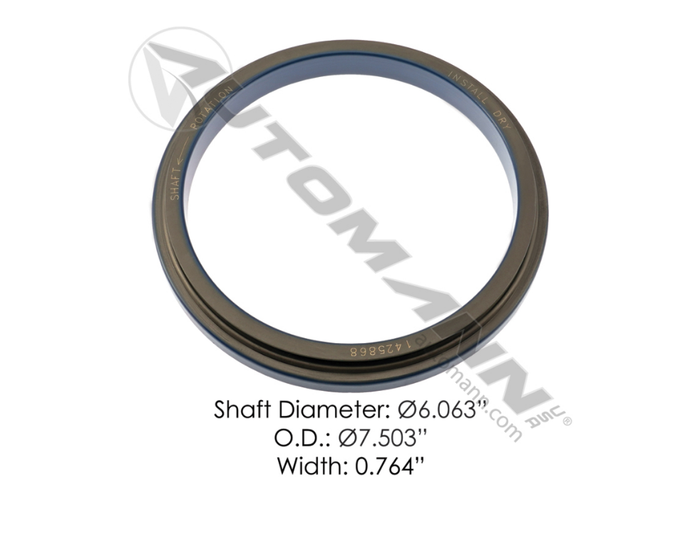 840.99656MA - Rear Main Seal Caterpillar C15 3406 (2W1724 4P2734 67656,84099656MA)