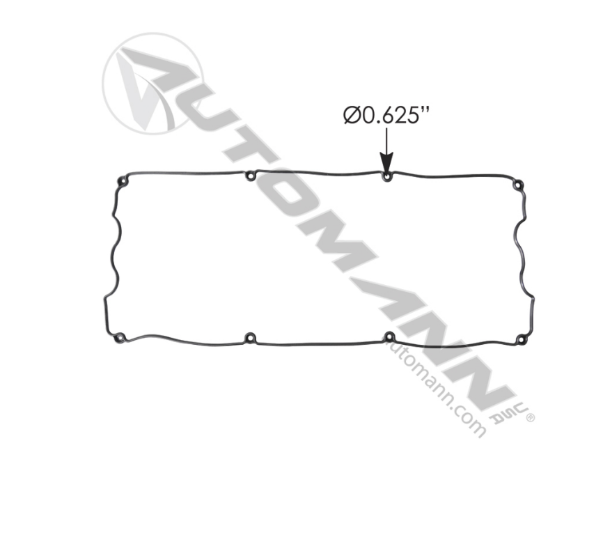 M90392EL - Valve Cover Gasket Cummins ISX ( 3104392)