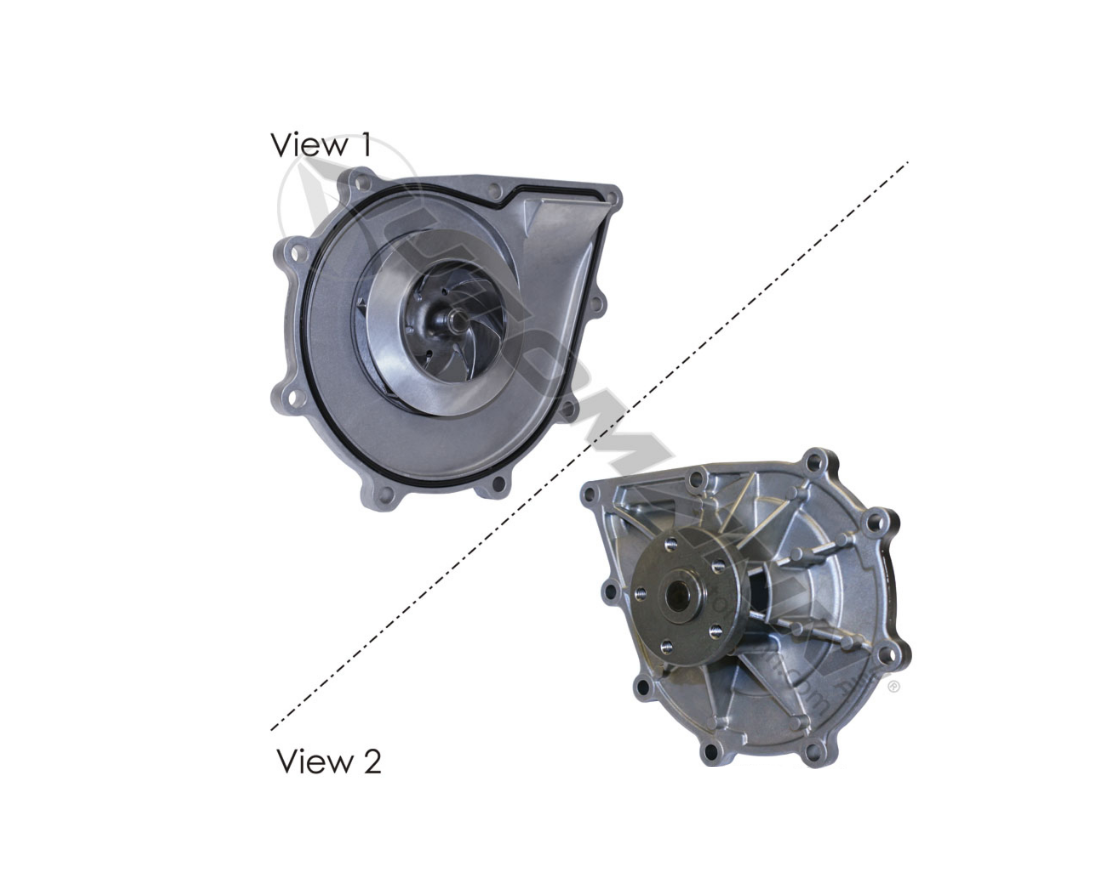 800.47220401 - Water Pump Detroit Diesel DD13 DD15 DD16 (EA4722000401, EA4722000101, 44057HD)