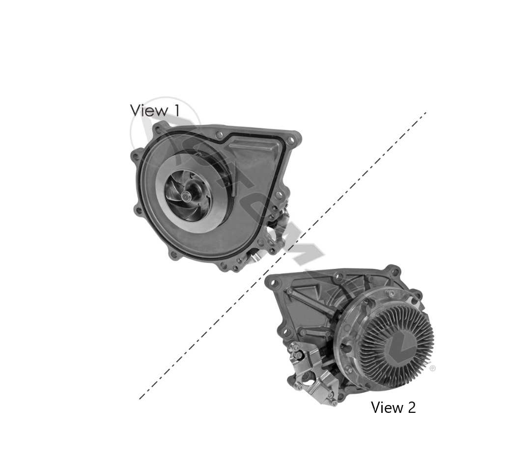 800.47221601 - Water Pump Electric Detroit DD Series (EA4722001601, A4722002001, EA4722002001)