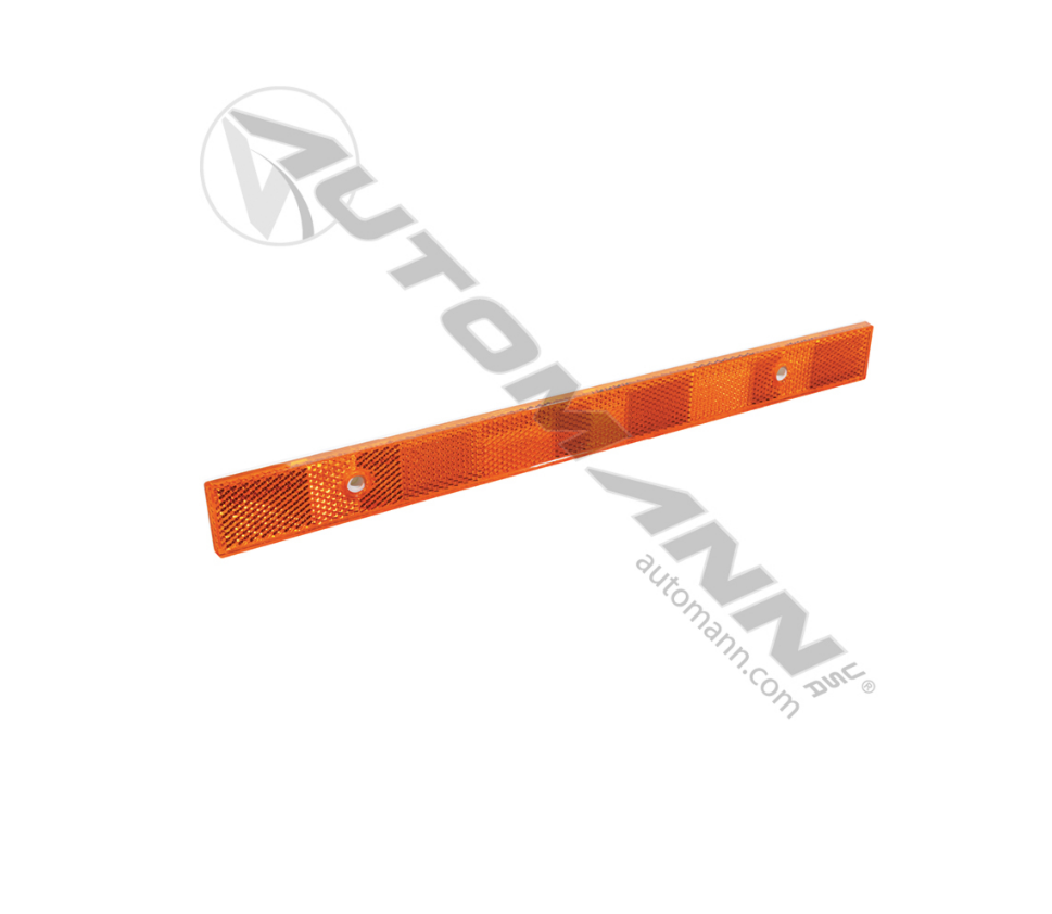 571.RF2X12QMA - Reflector Amber Rectangular Quick-Mount