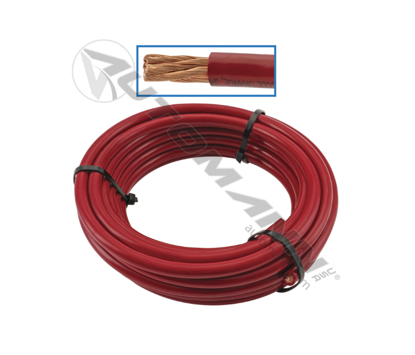 PHI3-503 - Battery Cable - 4 ga. Red 25 Ft. (422245, 704A5-Q, 058035, 82-6717)