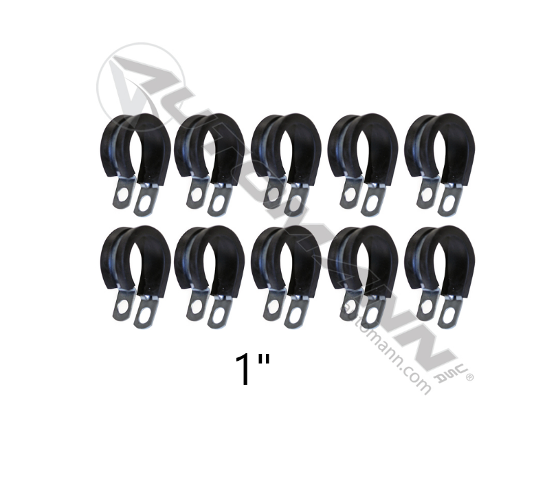 561.3116 - Tube Clamp Rubber Lined 1in - 10 Pack (907RA, 492006, 021119)