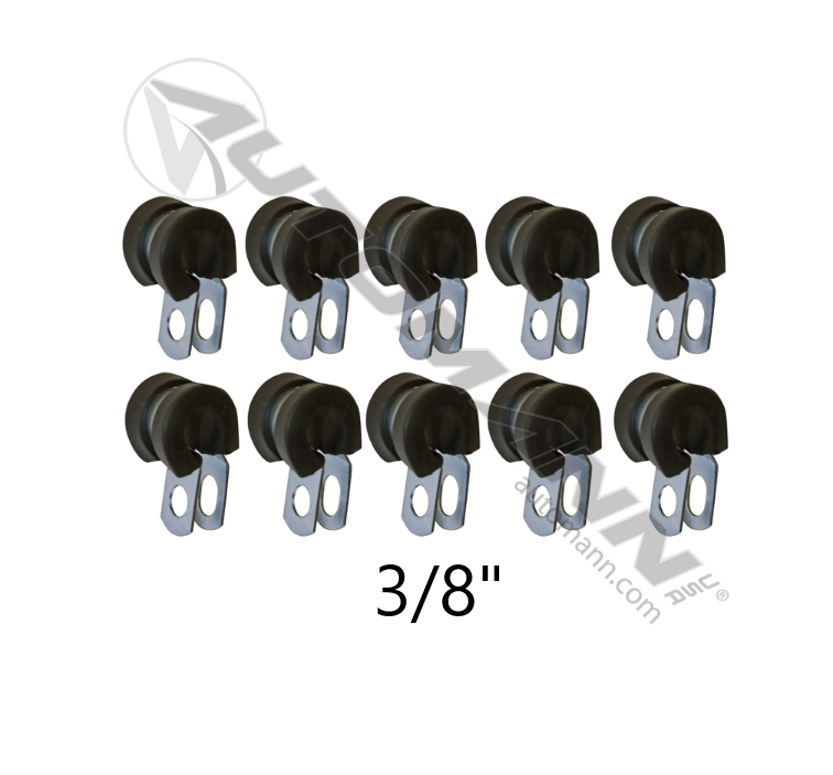 561.3106 - Tube Clamp Rubber Lined 3/8in - 10 Pack (903RA, 021115, 492001)