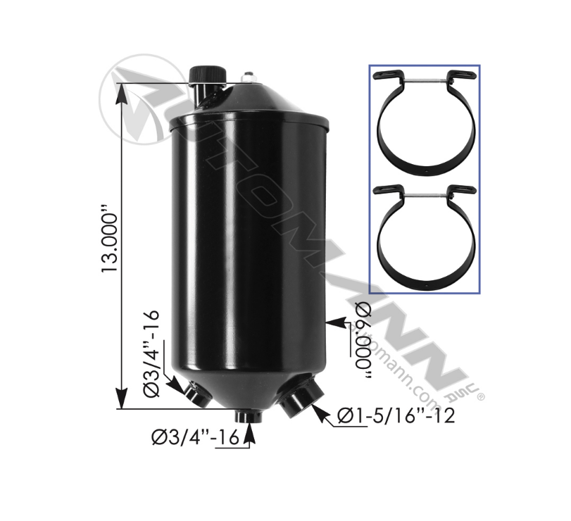 575.1135 - Power Steering Reservoir ( 91410J, FG91410J)