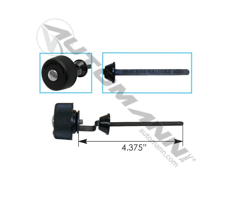 572.75000 - Power Steering Cap Dipstick Peterbilt ( 5839Q347137, FGQ347137, Q347137)