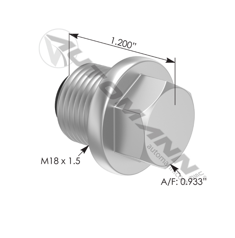 802.90344P1 - Drain Plug Cummins