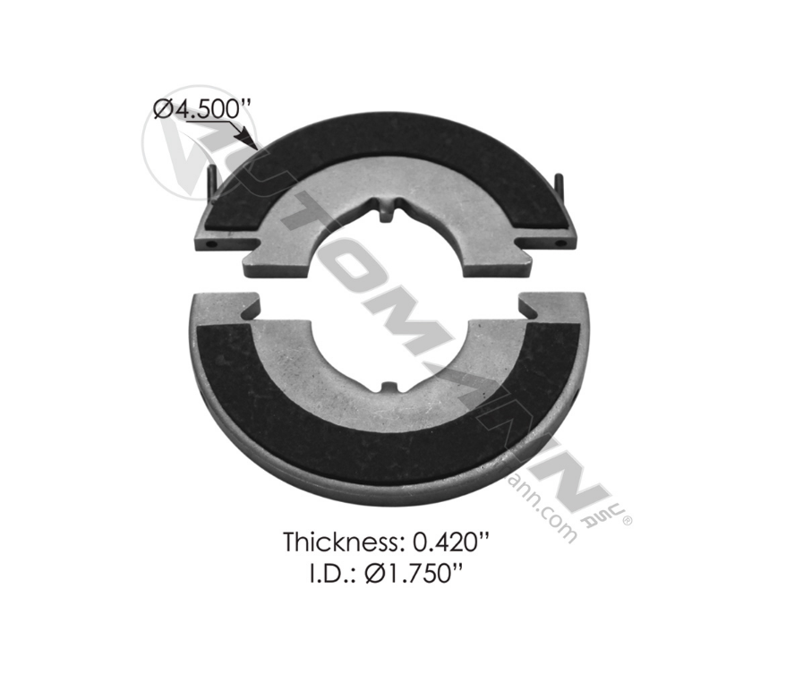 755.CB175SB - Clutch Brake 2 Piece 1-3/4in (127175X)
