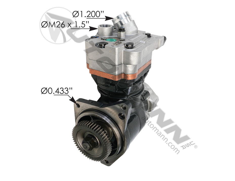 170.ACK031987 - Air Compressor BA921 Type Shallow Gear ( K020801)
