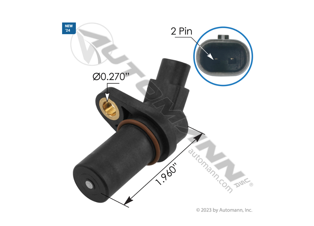 577.46640 - Crank Cam Position Sensor Detroit DD15 (A0061534228, 0281002892)