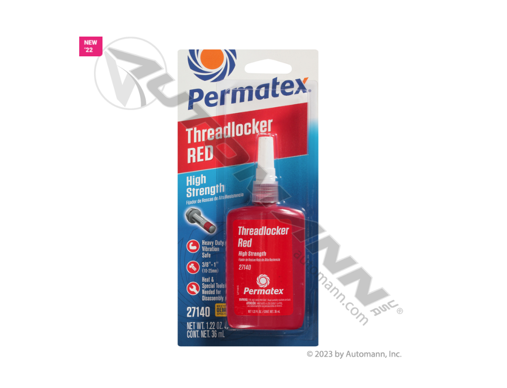PRX27140 - High Strength Threadlocker RED 36ml (PRX27140CTN)