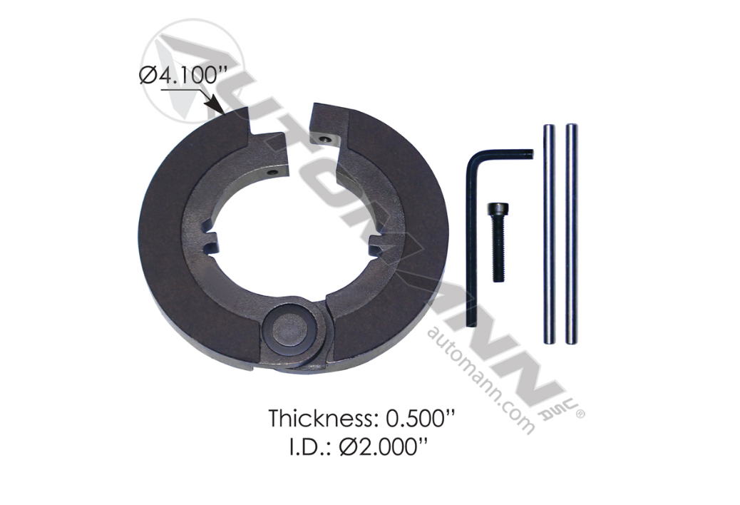 755.CB313X2 - Clutch Brake Hinged 2in 2X Oversize (M1883)