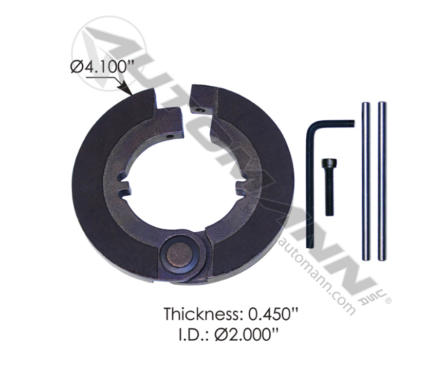 755.CB313X - Clutch Brake Hinged 2in Oversize (BK313450)
