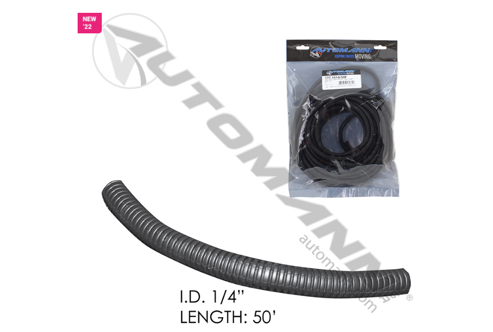177.1014-50P - Poly Split Loom 1/4in ID - 50ft Length