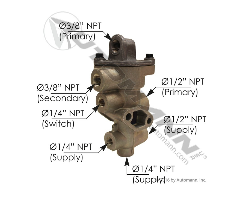 170.065706 - TP3DC Type Tractor Protection Valve. Ref. # 065706, 109553