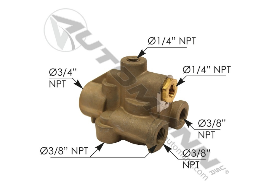 170.51301 - TEV Type Spring Brake Valve. Ref. # 51301, 17051301