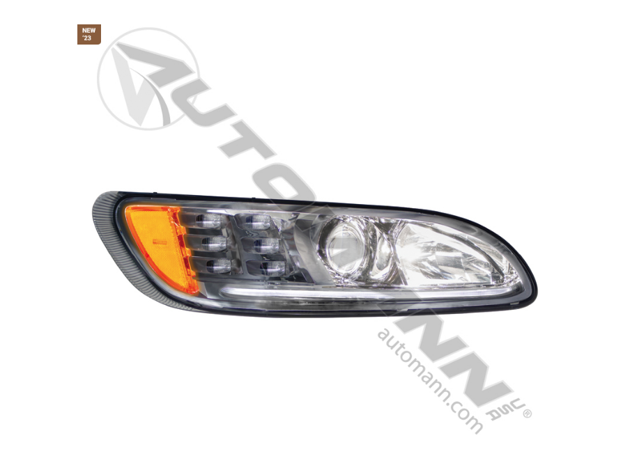 564.75099DC - Headlamp LED RH Peterbilt 386/387