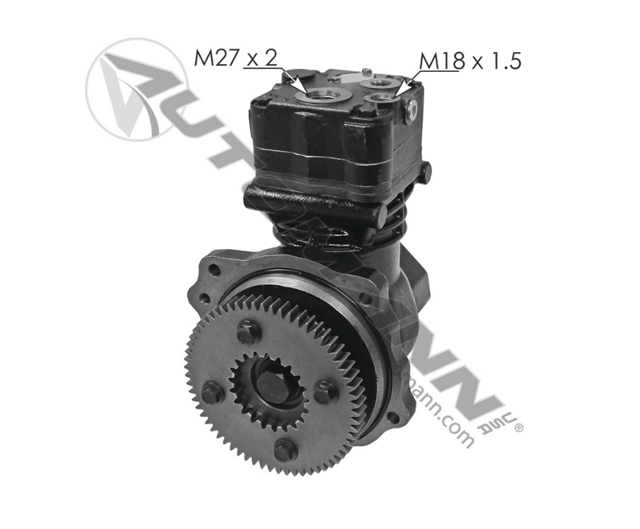 170.AC5018485 - Air Compressor BA921 Type for Detroit Diesel Series 60 14L. Ref. # 5016612, 5016614, 802767