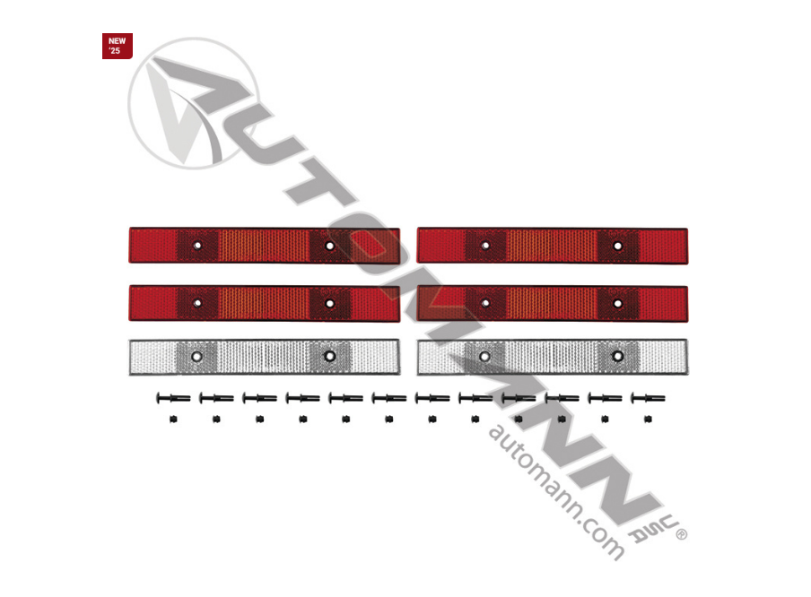 562.449K - Reflector Strip Set w/Rivets and Plugs. Ref. # 031-01500