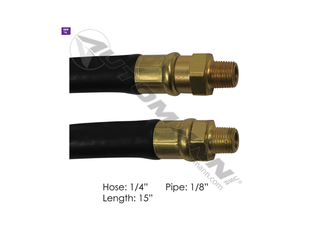 177.7915 - Air Shift Hose Assy 15in