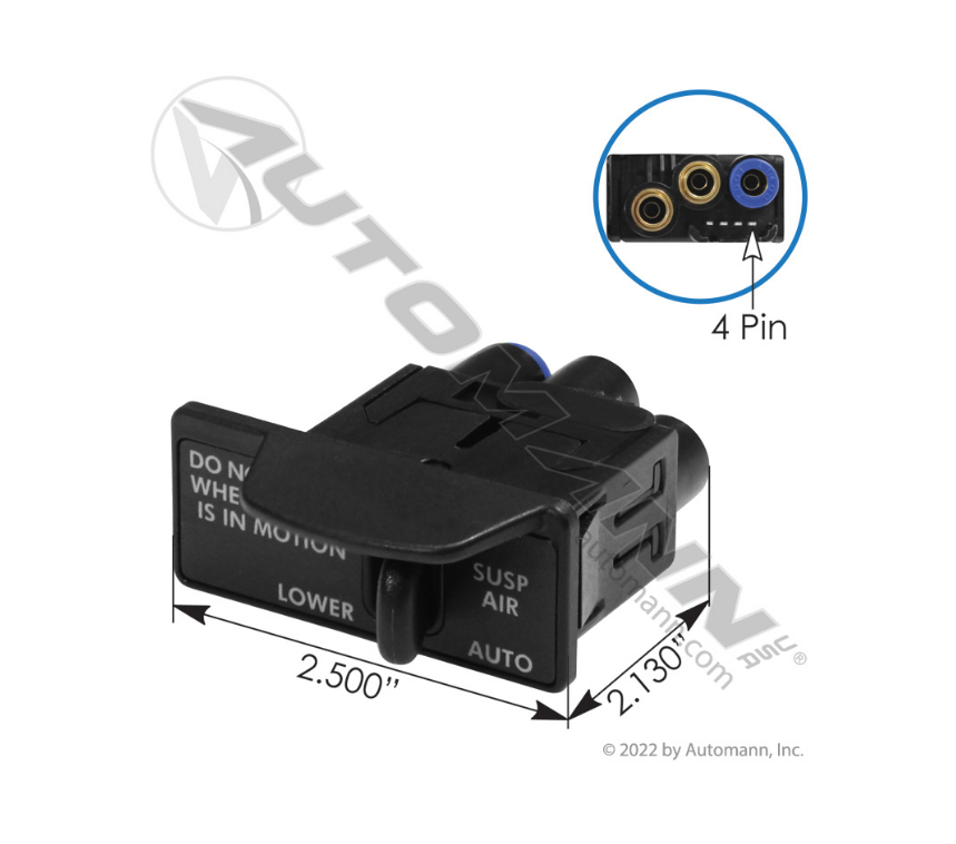 170.1252GT - Air Rocker Suspension Dump (Ref. # 32703)
