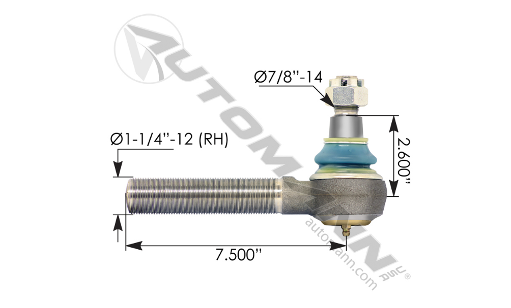 462.ES2091R - Tie Rod End (Ref. # ES2091R)