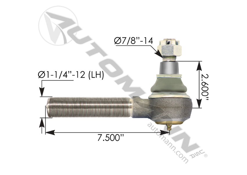 462.ES2090L - Tie Rod End (Ref. # ES2090L)