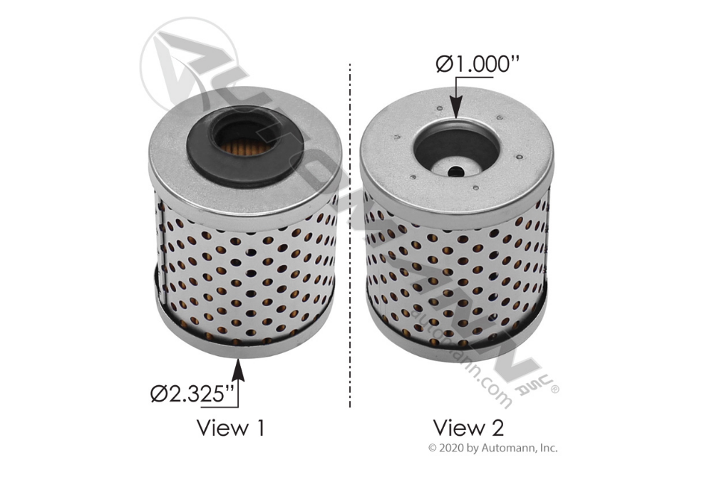 575.1077-F - Power Steering Fluid Filter (Ref. # 14-17927-000, 1417927000)