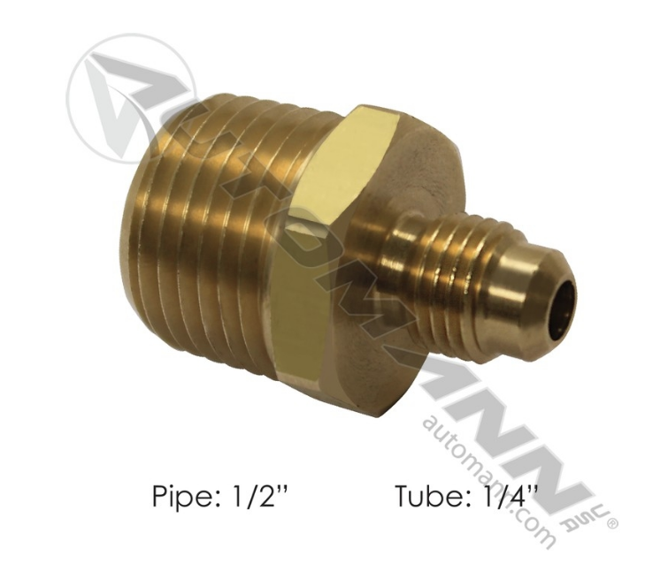 177.8484D - Male Connector 1/4in SAE X 1/2in Pipe