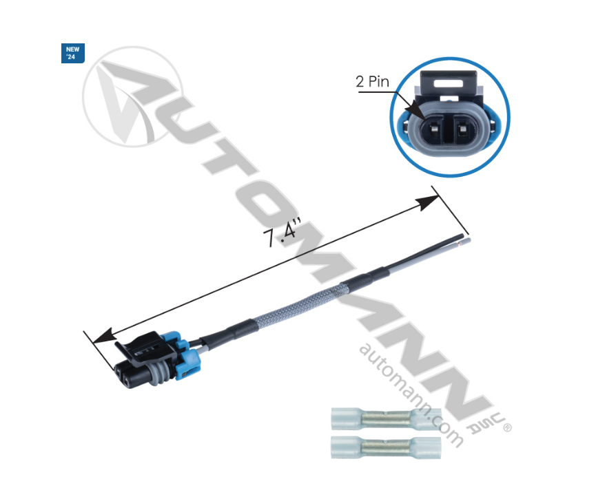 577.99125R - Fan Clutch Valve Solenoid, Ref. # PN-P55D-541