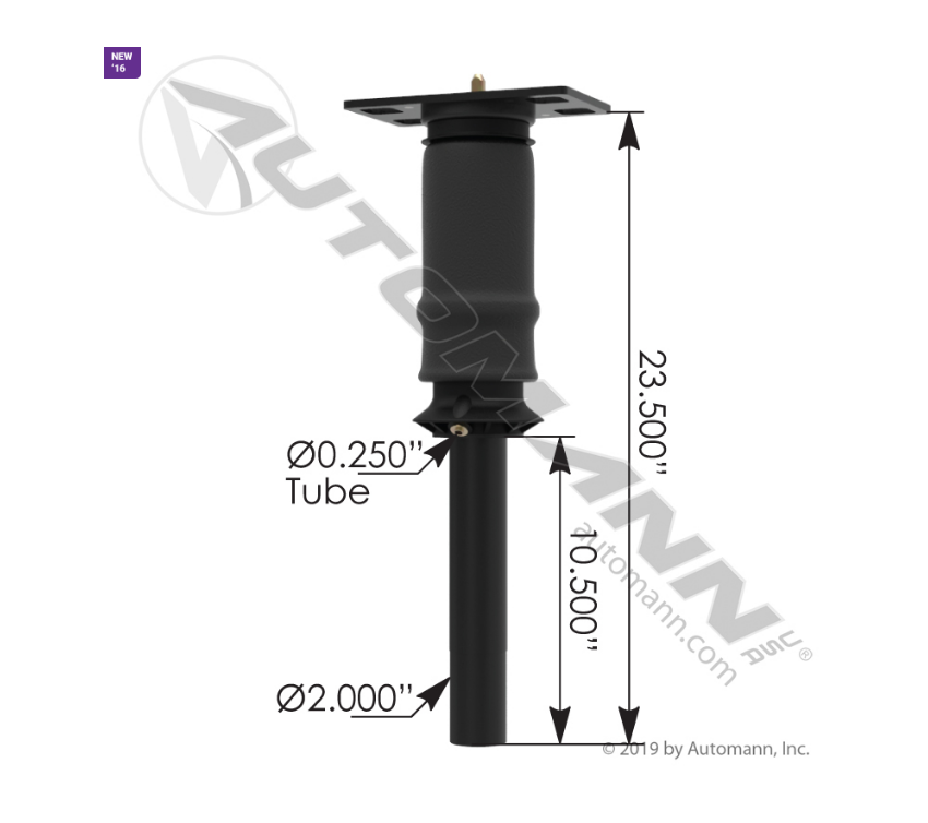 A90128 - Cab Air Shock IHC, Ref. # 3595978C95, 3595978C96