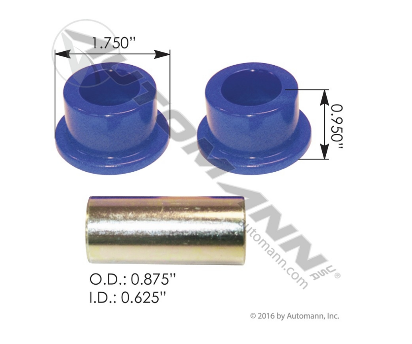 TRB7529UB - Cabin Torque Rod Bushing Poly Peterbilt