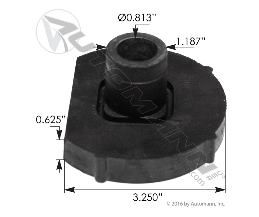 M17401 - Motor Mount Bushing Freightliner, Ref. # BCD267011, BCD267012, BCD288051