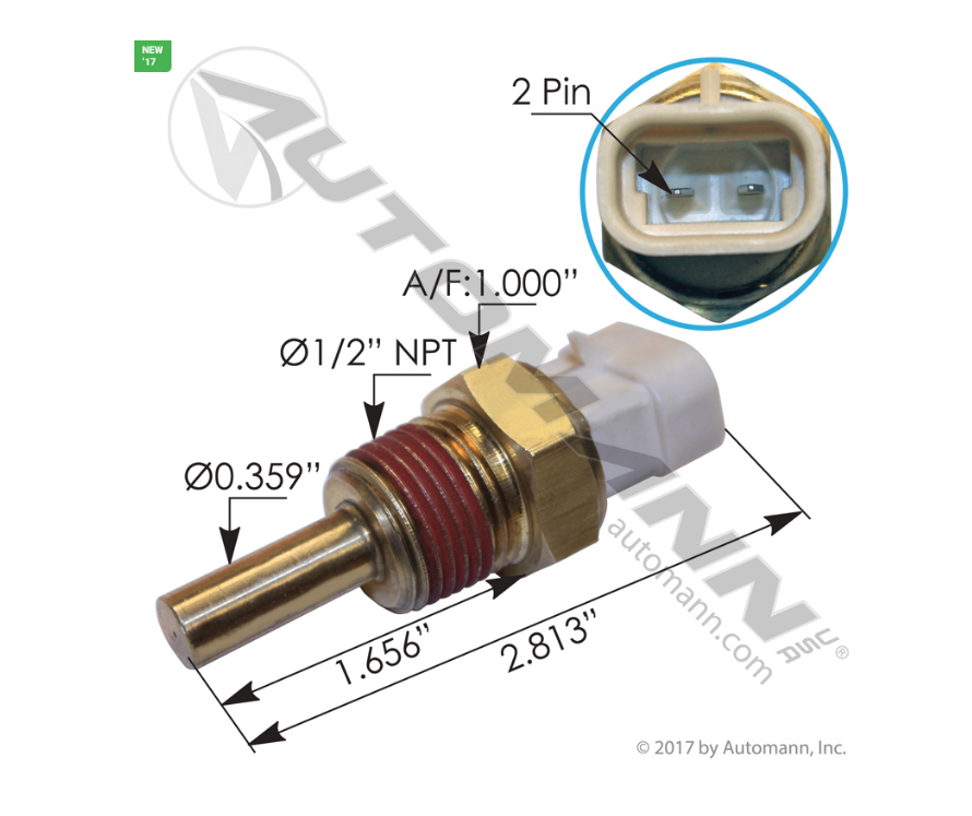 577.96509 - Temp Sensor Volvo, Ref. # 8073906