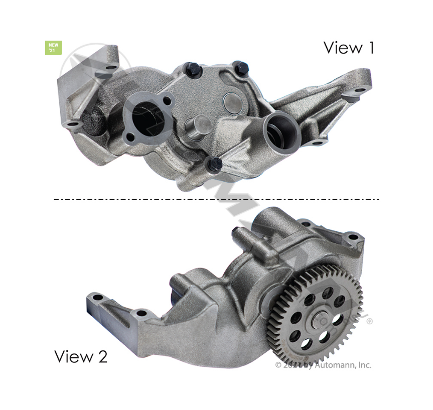 801.25527448 - Oil Pump Detroit Series 60 14.0L, Ref. # 23527448
