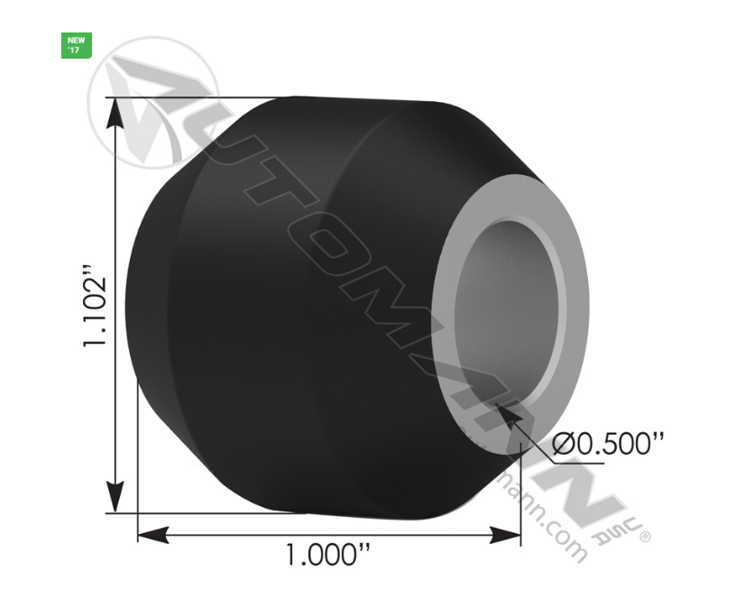 M46110 - Clutch Rod Bushing Freightliner, Ref. # A021311002, A0212765004