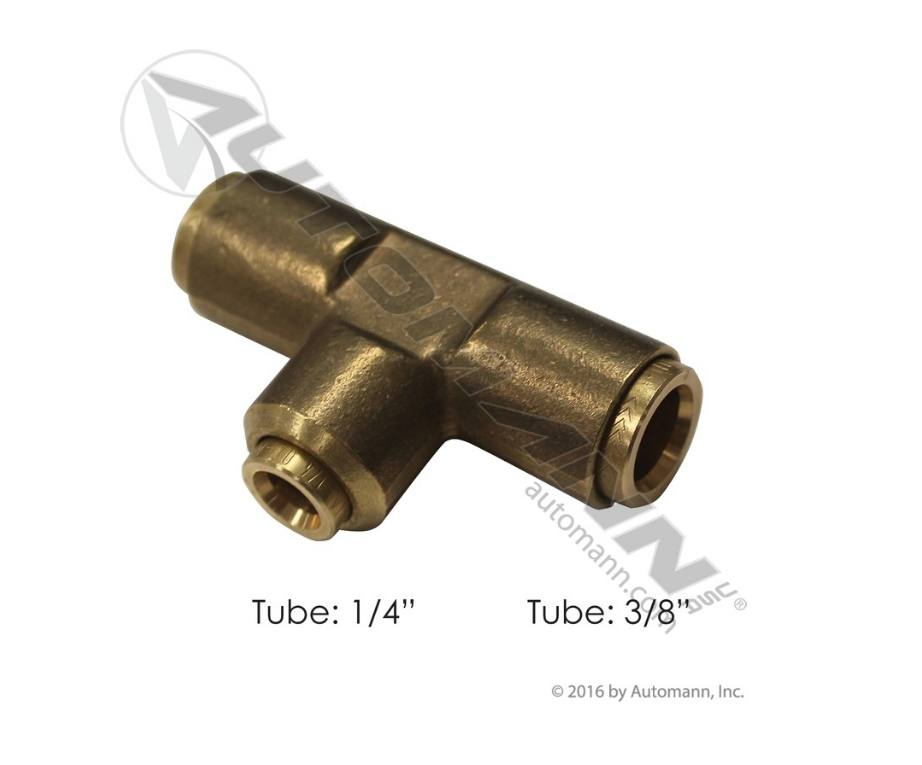 177.13B64664 - Brass PLC Union Tee 3/8 X 1/4in