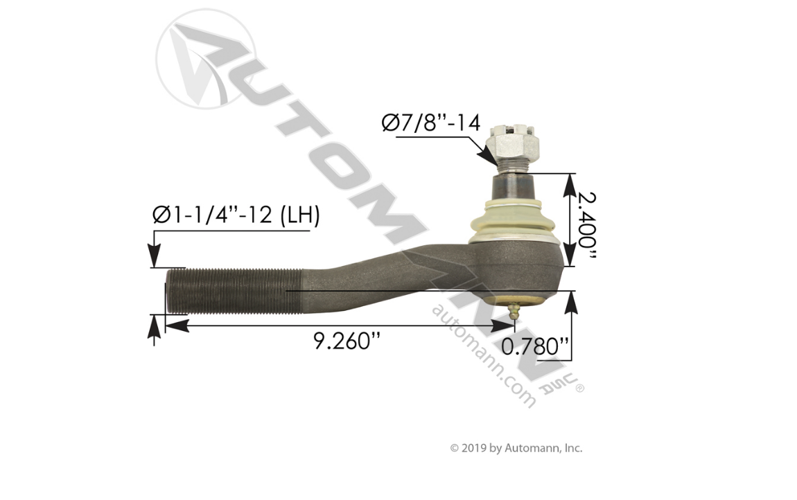 462.ES4631L - Tie Rod End